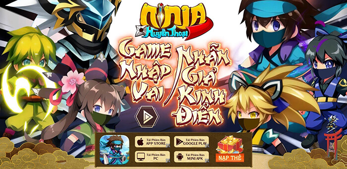 Ninja Origin Ninja Huyền Thoại mod